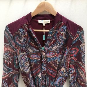 NWT - Tatiana and Natuchi paisley dress. Size M.